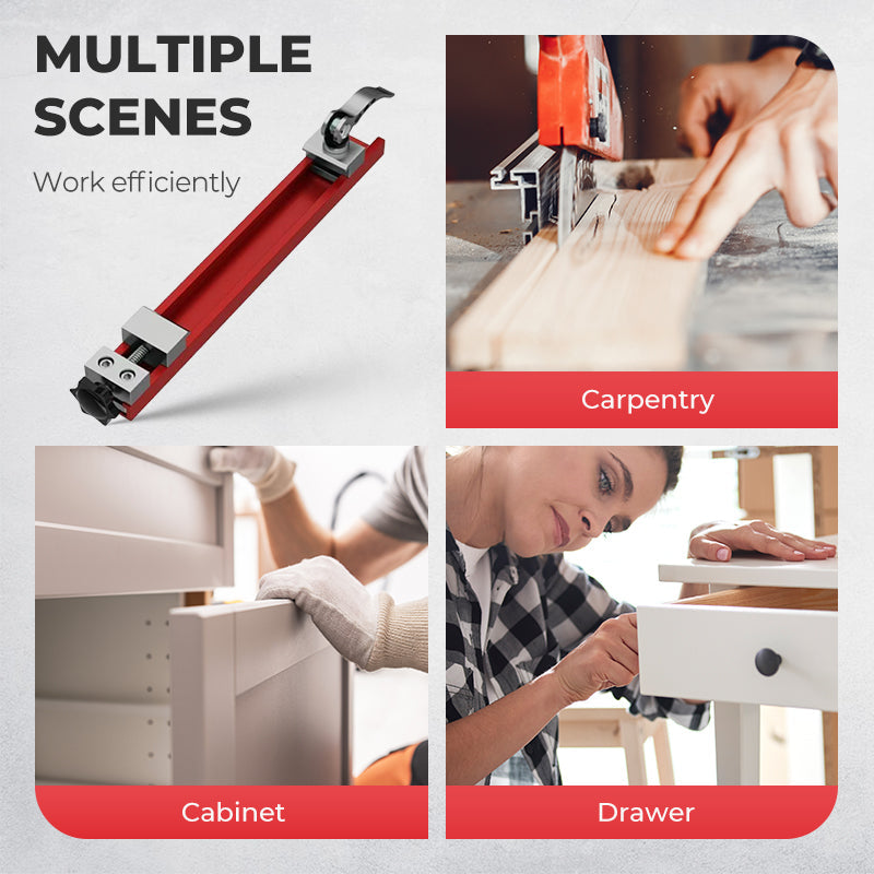 Bidirectional Locking & Adjustable Cutter Positioner
