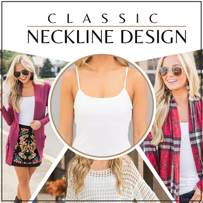 Women’s Camisole With Built In Padded Bra Vest