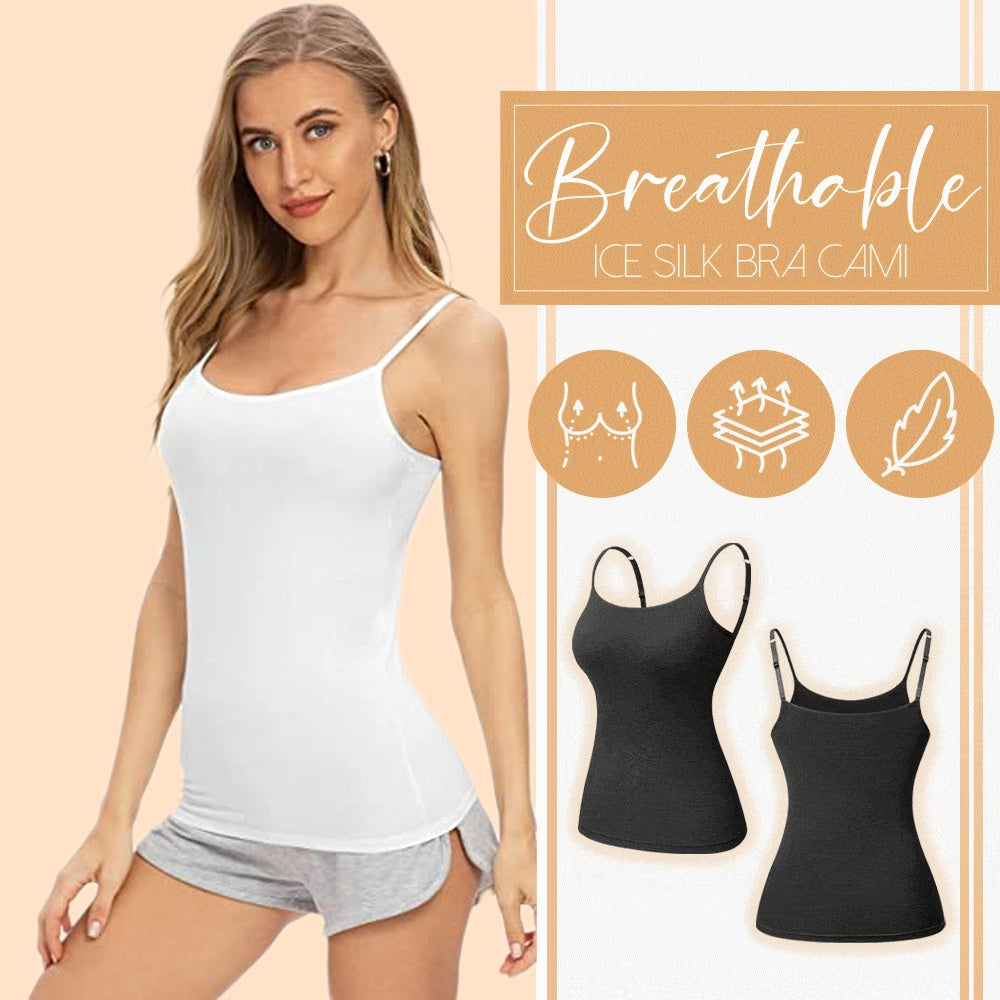 Women’s Camisole With Built In Padded Bra Vest