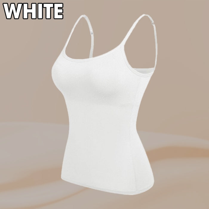 Women’s Camisole With Built In Padded Bra Vest