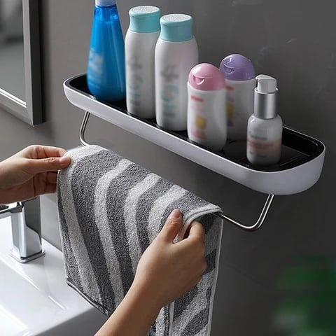 🎄Best Gift - No-Drill Bathroom Storage Shelf