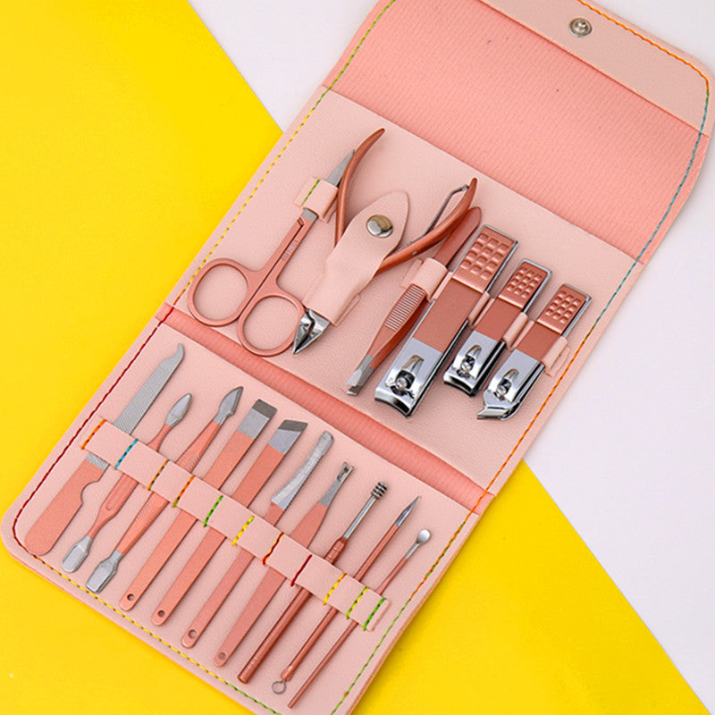 ✨Good-looking Foldable Stainless Steel Nail Clipper Set