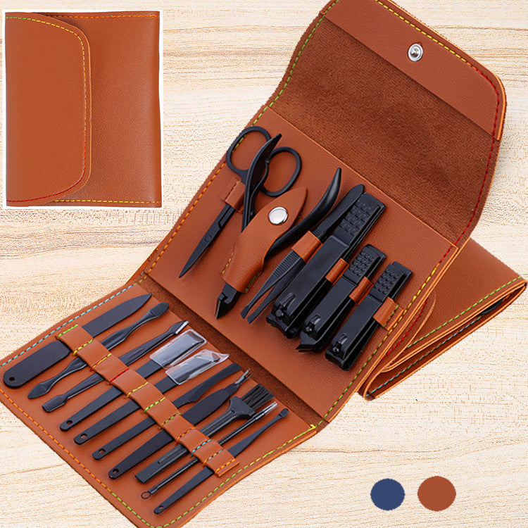 ✨Good-looking Foldable Stainless Steel Nail Clipper Set