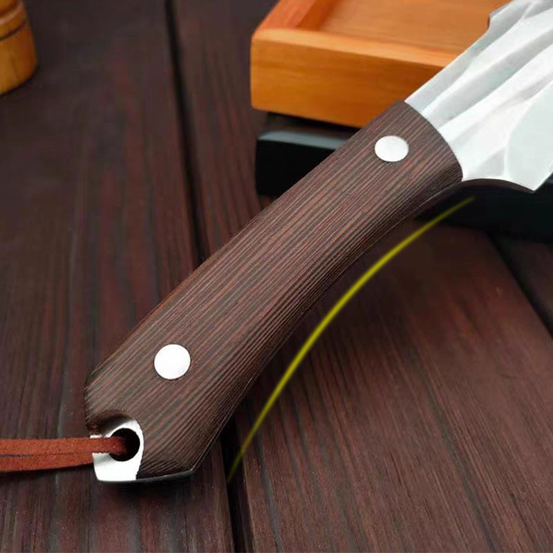 Meat Cleaver (with leather sheath)