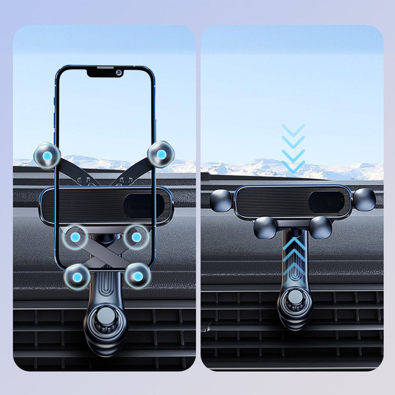 Universal Air Vent Phone Mount with 360° Rotation for Car