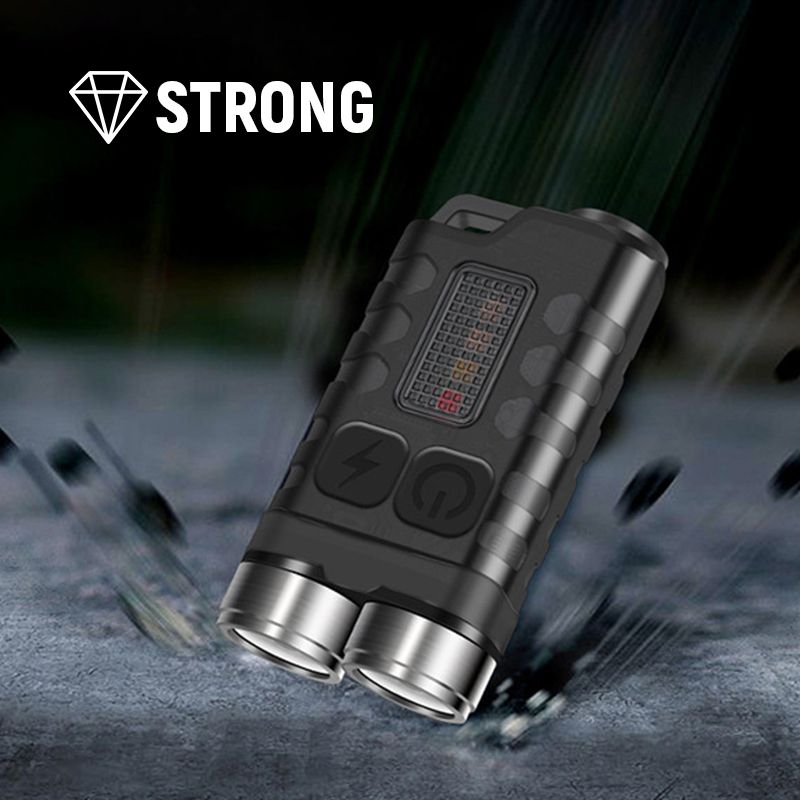 ✨Hot Sale-50% OFF✨ Magnetic Mini Keychain Flashlight