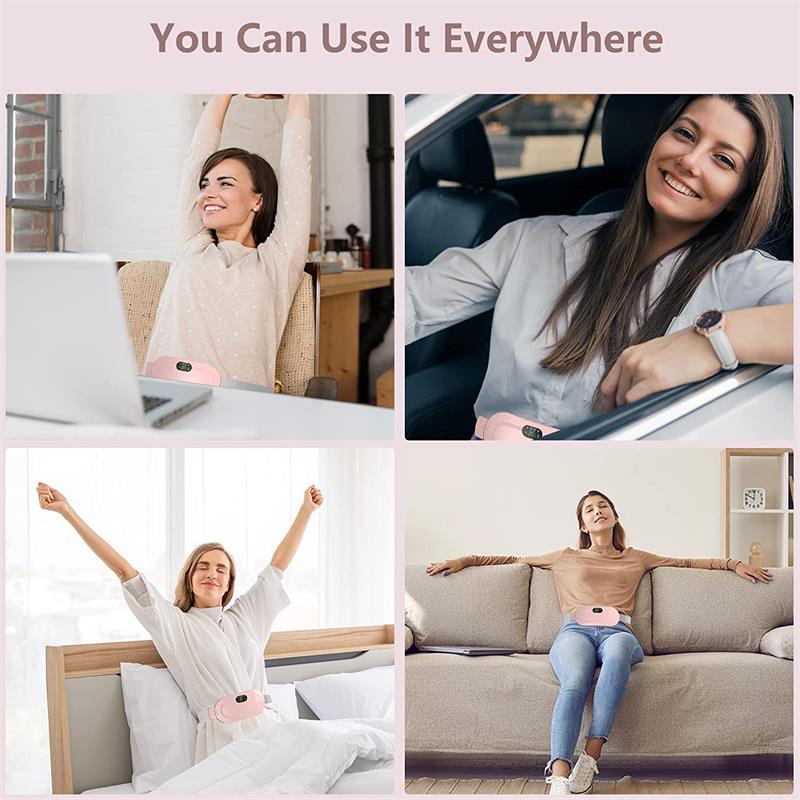 Heating & Massage Therapy Pad - (for Period Cramps & Any Pains)