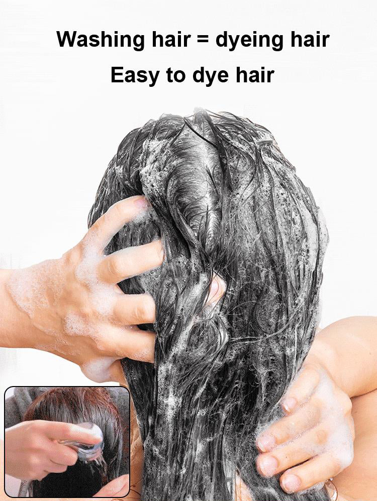 Pure Plant Extract For Grey Hair - Bubble Hair Dye