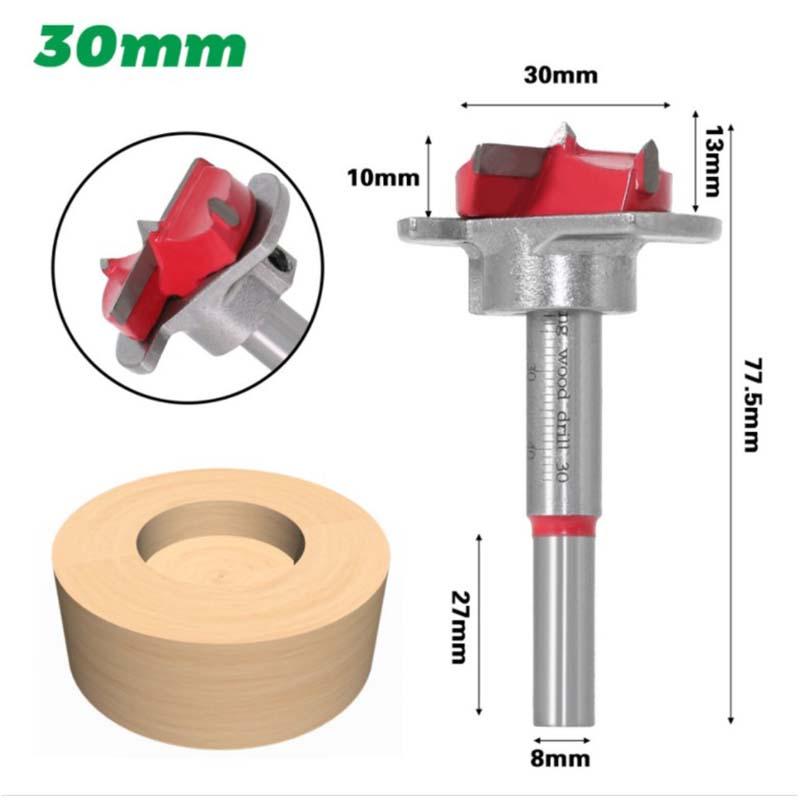 ✨Hot Sale 51% OFF✨Woodworking Drill Bit Set with Positioning Function