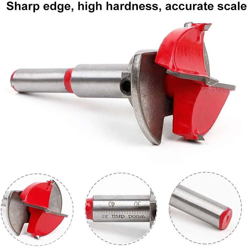 ✨Hot Sale 51% OFF✨Woodworking Drill Bit Set with Positioning Function