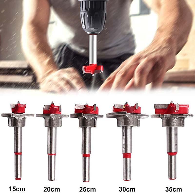 ✨Hot Sale 51% OFF✨Woodworking Drill Bit Set with Positioning Function