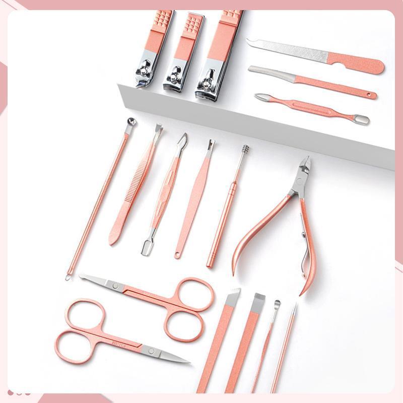 ✨Good-looking Foldable Stainless Steel Nail Clipper Set