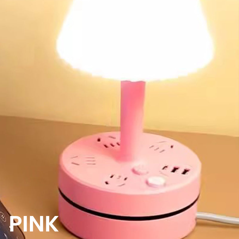 All-in-one design, multiple functions to meet your various needs!-Bedside Lamps With AC Outlets & USB Ports