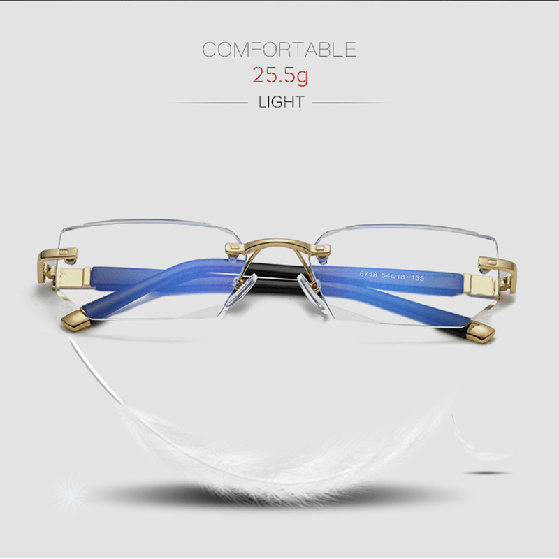 (🔥Buy 1 Get 1 Free) Sapphire High Hardness Anti-Blue Progressive Far And Near Dual-Use Reading Glasses