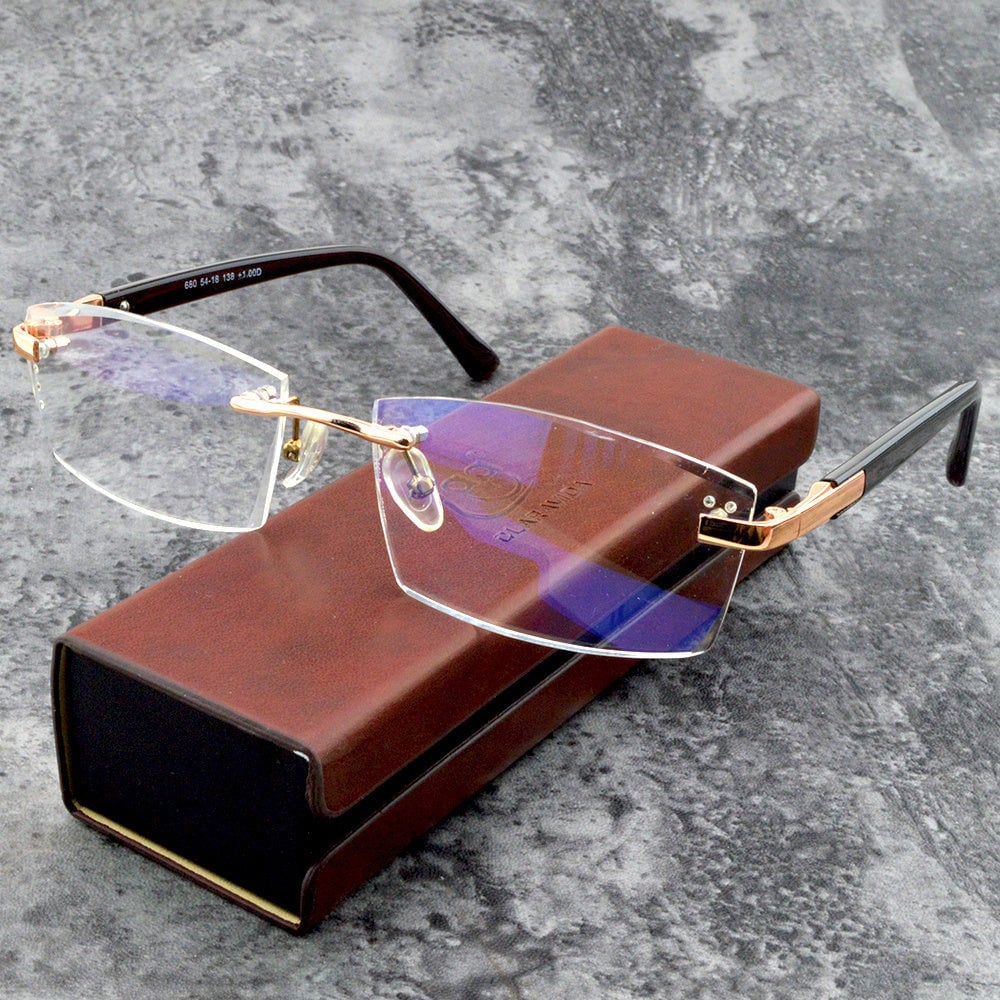 (🔥Buy 1 Get 1 Free) Sapphire High Hardness Anti-Blue Progressive Far And Near Dual-Use Reading Glasses