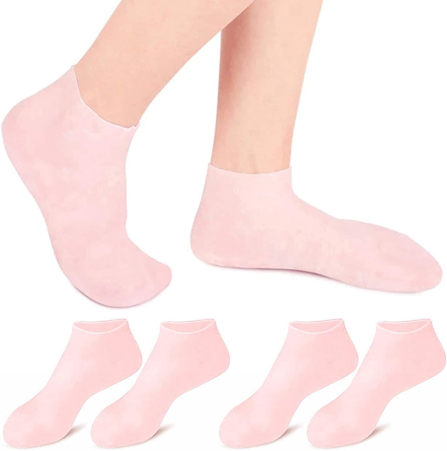 Buy 3 Get 4 Freeš„ Moisturizing Foot Mask Exfoliating Silicone Socks Beach Protective Socks