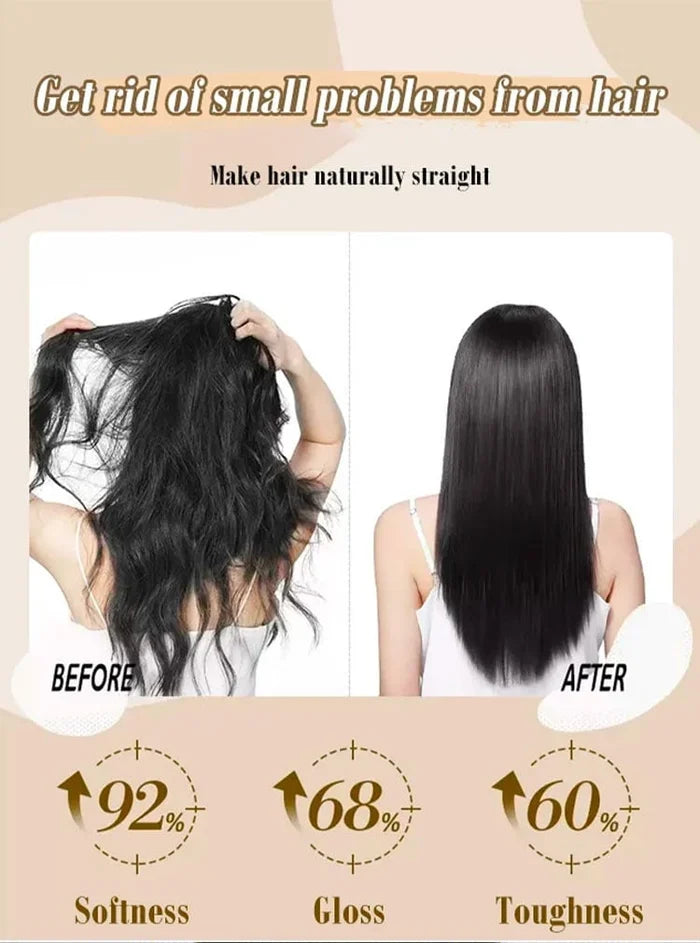 ✨Save 41% on Limited-Time Offer ✨ Silk and Keratin Treatment Hair Straightening Cream