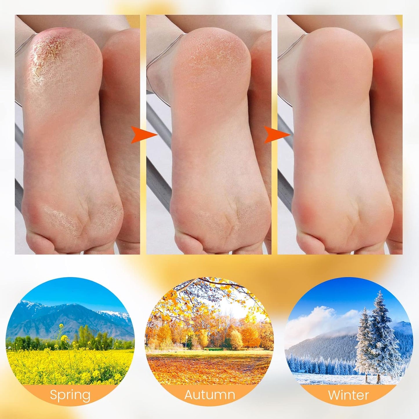 Buy 3 Get 4 Freeš„ Moisturizing Foot Mask Exfoliating Silicone Socks Beach Protective Socks