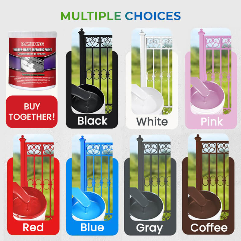✨Buy 2 Free Shipping✨ Water-based Metal Rust Remover Metallic Paint