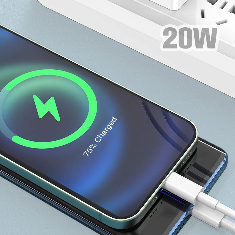 20W Fast Charger Dual-Port Power Adapter