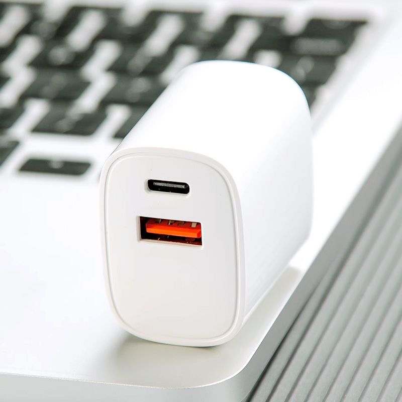 20W Fast Charger Dual-Port Power Adapter
