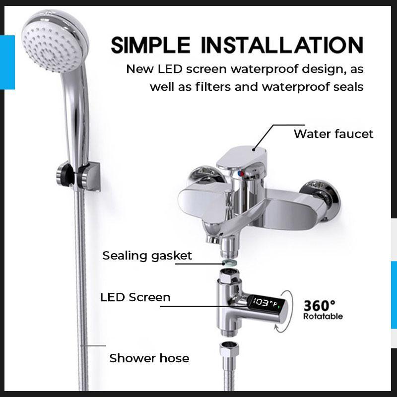 New Type Shower Thermometer(50%OFF)