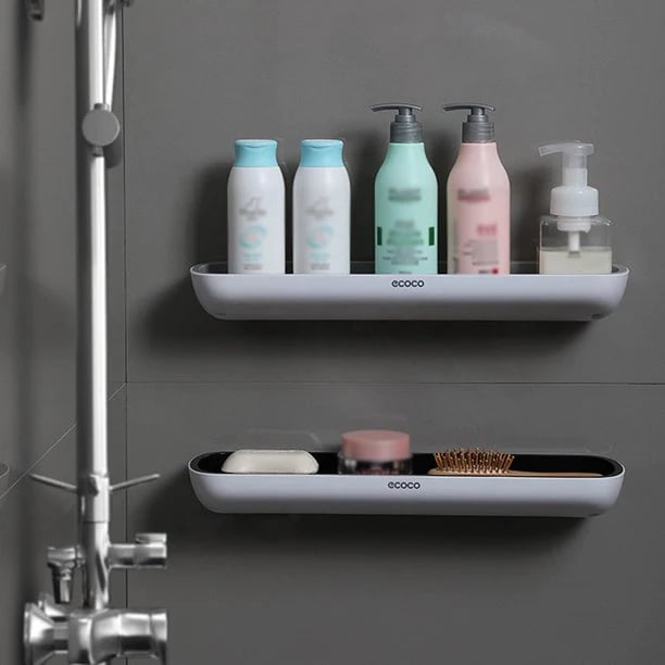 🎄Best Gift - No-Drill Bathroom Storage Shelf