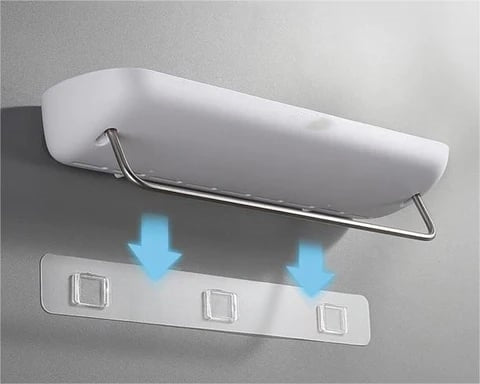 🎄Best Gift - No-Drill Bathroom Storage Shelf
