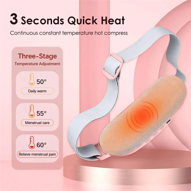 Heating & Massage Therapy Pad - (for Period Cramps & Any Pains)