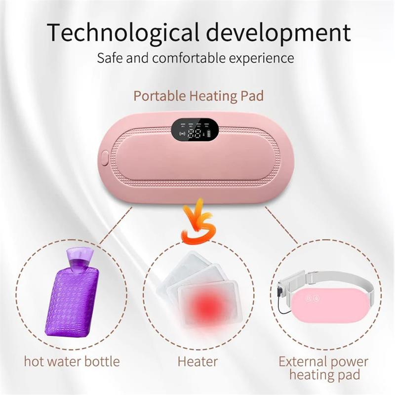 Heating & Massage Therapy Pad - (for Period Cramps & Any Pains)