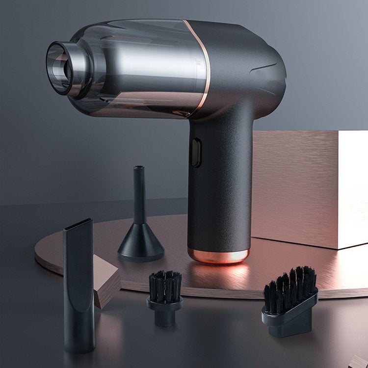 Blow, Vacuum and Inflate - All-in-One Cordless Vacuum Cleaner for Home and Car