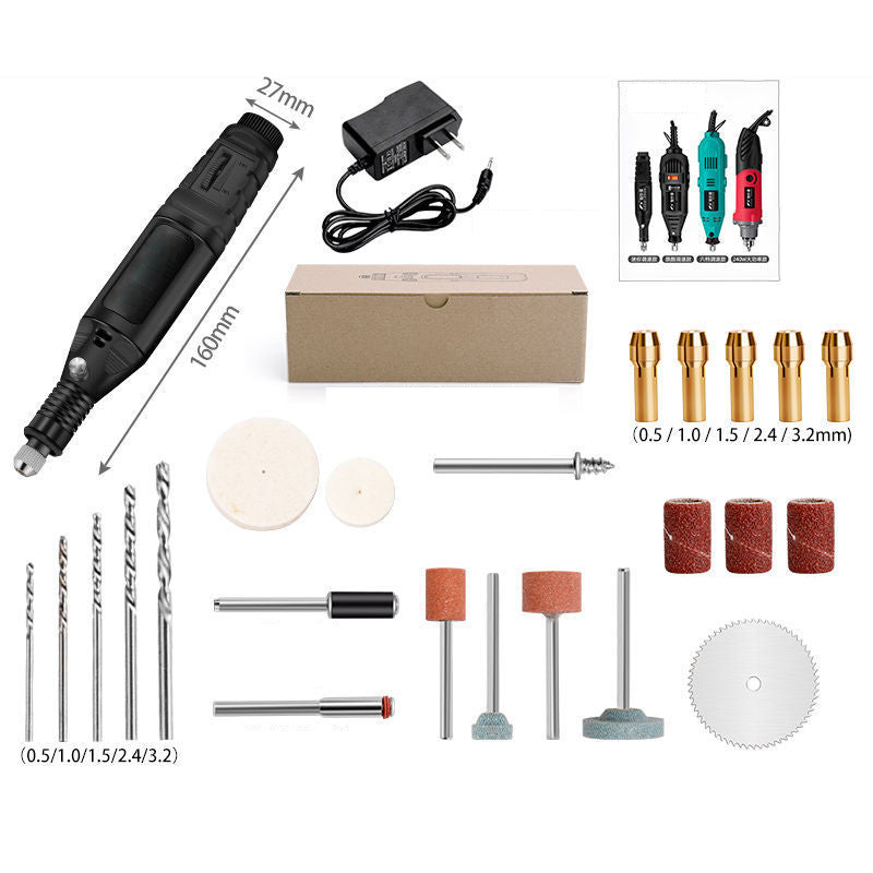 Multifunctional Handheld Mini Rotary Tool Kit