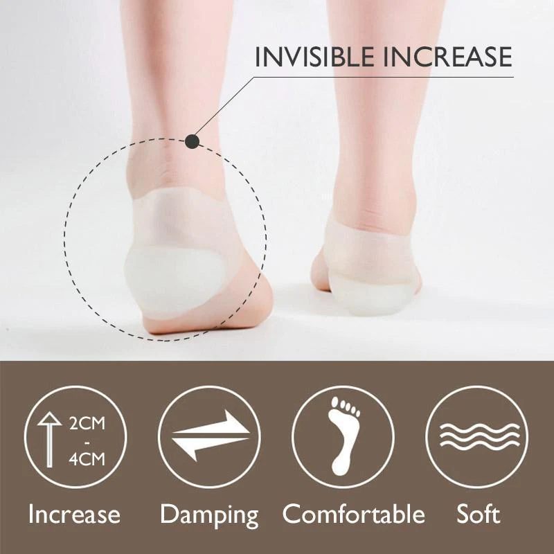 Medical Grade Height Increasing Gel Insoles