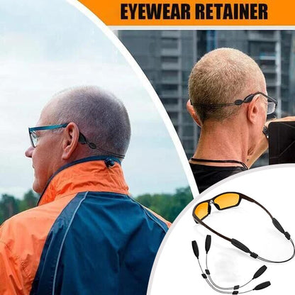 🔥The Best Eyewear Partners 🔥-Adjustable Eyeglass Retainer Strap