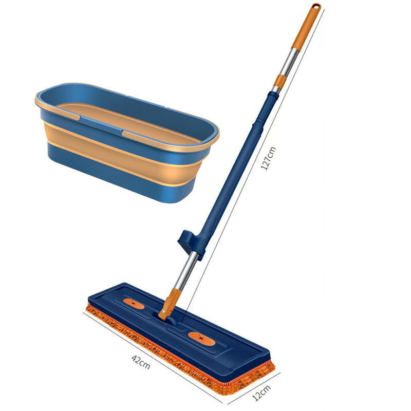 🧼🌀 Upgraded Chenille Flat Mop! 3s Water Absorption + 180° Floor-Hugging, Zero Blind Spots Cleaning 🚀