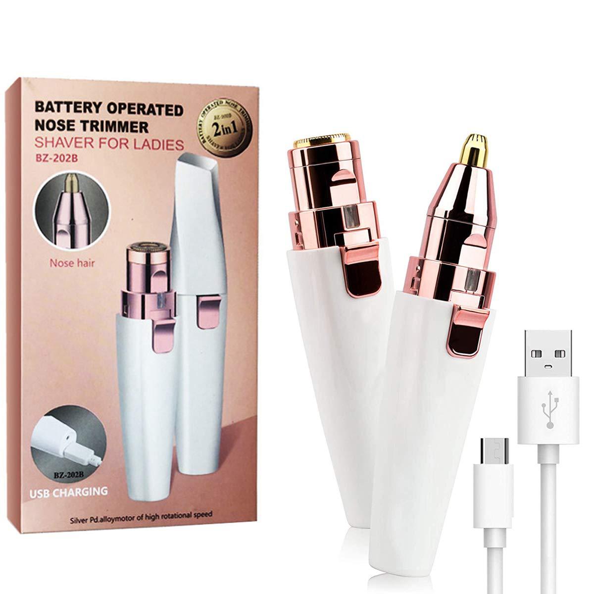 ✨2-in-1 Women's Eyebrow and Facial Hair Removal Device
