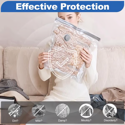 🔥6-Pack USB Electric Vacuum Compression Bags – Save Space, Travel Light!