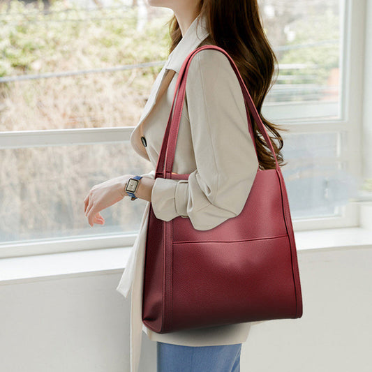 Hot Sale 👜 2024 New Solid Color Simple Shoulder Bag