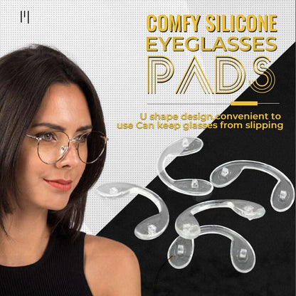 🔥Buy 2 Free 2🔥Comfortable Silicone Nose Pads for Eyeglasses