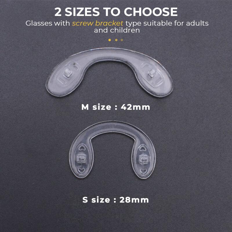 🔥Buy 2 Free 2🔥Comfortable Silicone Nose Pads for Eyeglasses