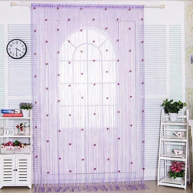 🔥Christmas hot sale💝Rose Flower Door Curtain🌹