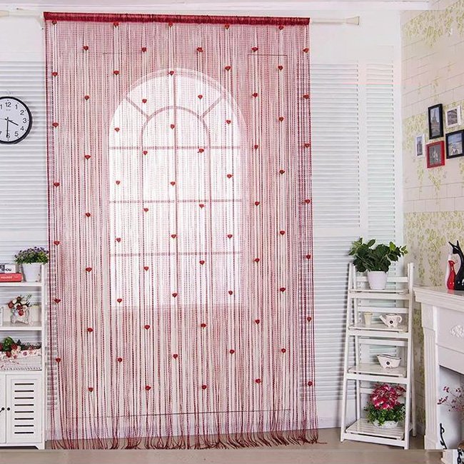 🔥Christmas hot sale💝Rose Flower Door Curtain🌹