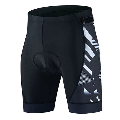 Men's 5D Gel Padded Cycling Shorts with 3 Pockets