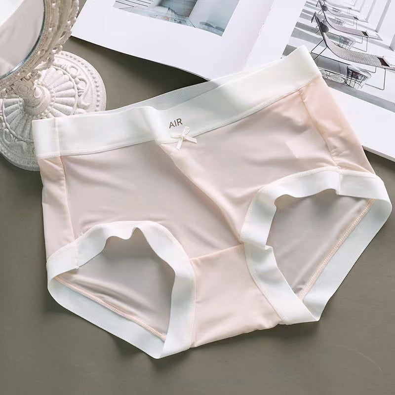 Women's Summer Ice Silk Panties