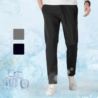 🔥🔥Hot Sale: Men's Elastic Waist Pants, Stay Cool & Stylish!