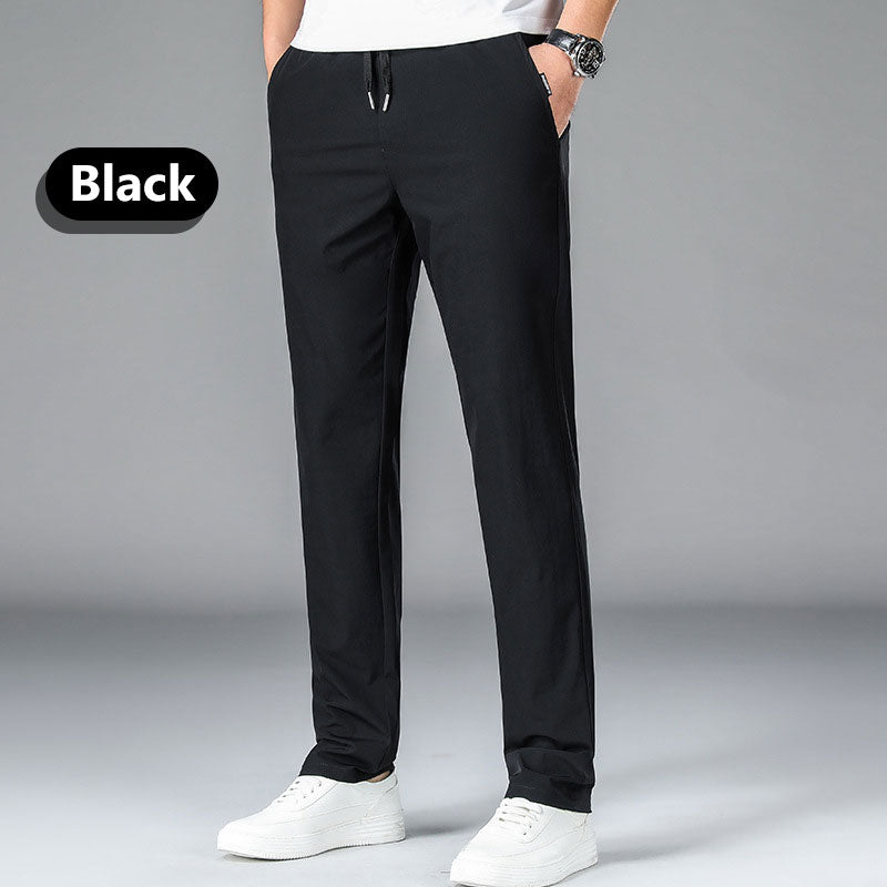 🔥🔥Hot Sale: Men's Elastic Waist Pants, Stay Cool & Stylish!