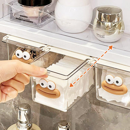 Self-Adhesive Under Desk Drawer Organizer