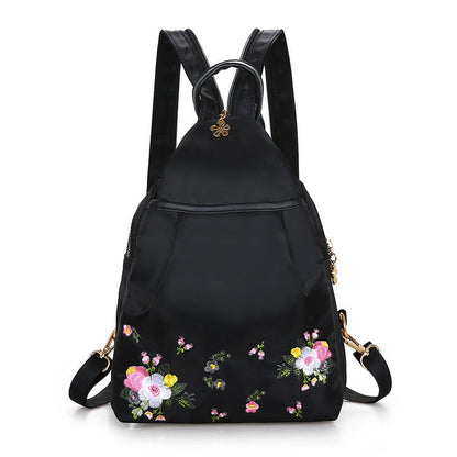 Women's Multifunctional Portable Printed Backpack