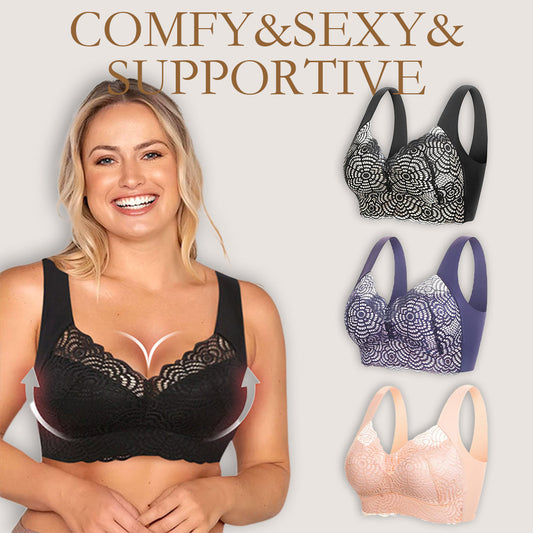 Ultimate Lift & Support Lace Plus-Size Bra