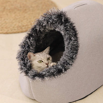 💥60% OFF 🐾OFFWinter Warm Pet Cave Bed